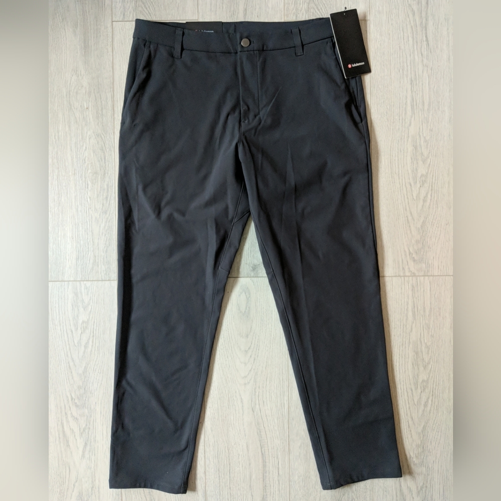 NWT Men's LULULEMON Commission Pant 34x30 Classic Casual Business Golf DARK GREY
